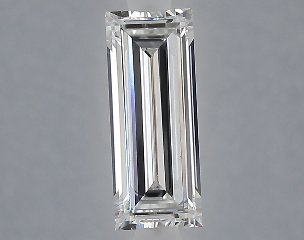 1.06 carat baguette lab grown diamond F color VS1 clarity