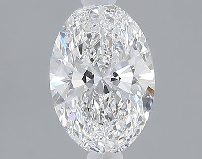 1.08 carat oval lab grown diamond D color VS1 clarity