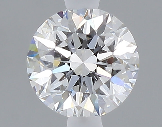 1.07 carat round lab grown diamond D color VVS2 clarity