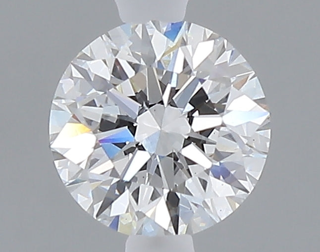 1.08 carat round lab grown diamond D color VVS2 clarity