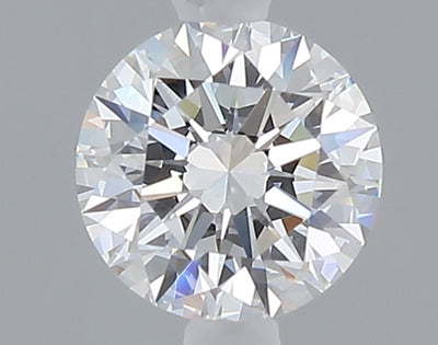 1.08 carat round lab grown diamond D color VVS2 clarity