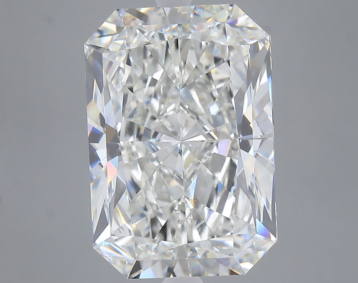 10.23 carat radiant lab grown diamond F color VS1 clarity