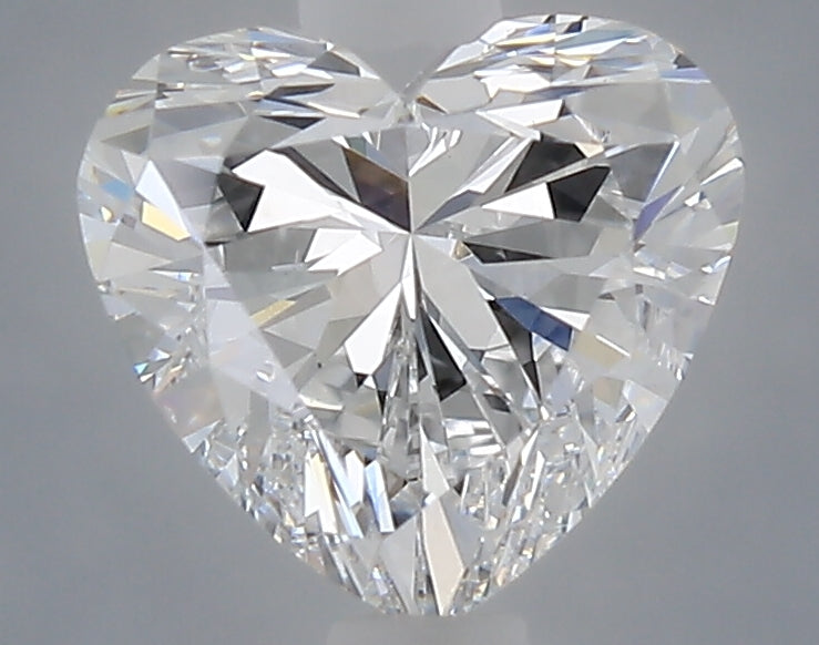 1.06 carat heart lab grown diamond D color VS1 clarity