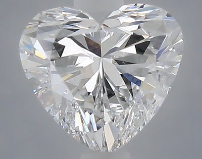 1.06 carat heart lab grown diamond D color VS1 clarity