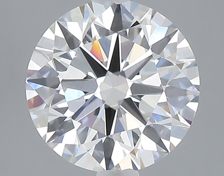 2.50 carat round lab grown diamond E color VVS2 clarity