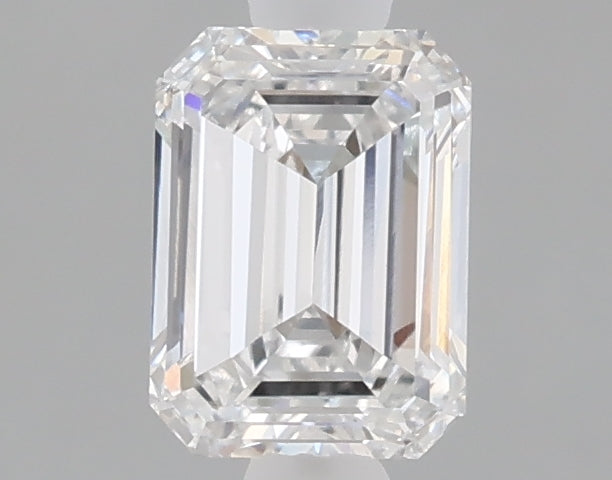 1.01 carat emerald lab grown diamond D color VS1 clarity