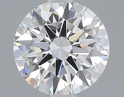 1.55 carat round lab grown diamond D color VVS2 clarity