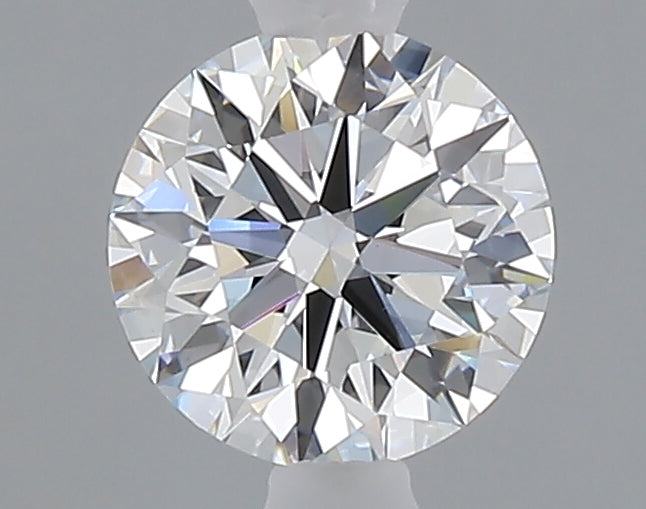1.04 carat round lab grown diamond E color VVS2 clarity