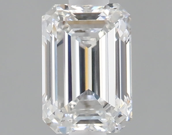 1.03 carat emerald lab grown diamond E color VVS2 clarity