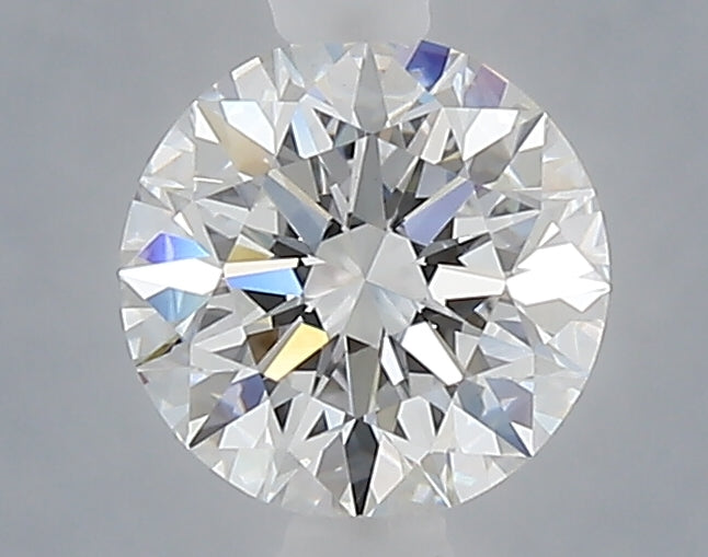 1.06 carat round lab grown diamond D color VVS2 clarity
