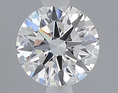 1.08 carat round lab grown diamond D color VVS2 clarity