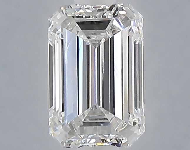 1.01 carat emerald lab grown diamond E color VS1 clarity