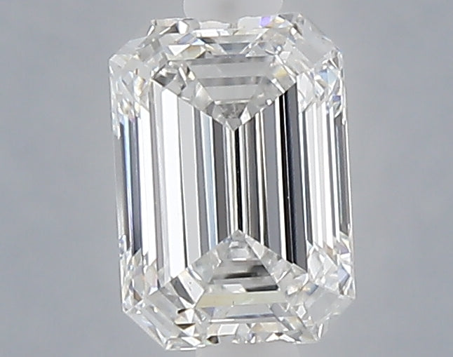 1.01 carat emerald lab grown diamond E color VS1 clarity
