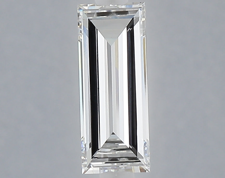 1.00 carat baguette lab grown diamond E color VVS2 clarity