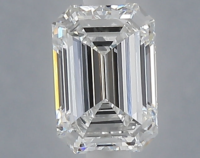 1.01 carat emerald lab grown diamond E color VVS1 clarity