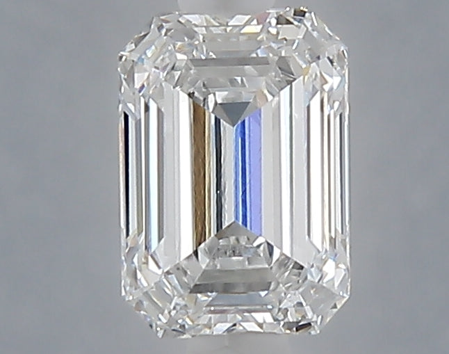 1.06 carat emerald lab grown diamond D color VVS2 clarity