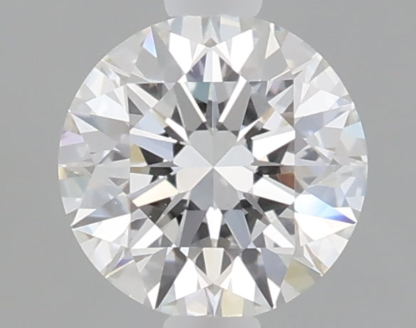 1.06 carat round lab grown diamond D color VVS2 clarity