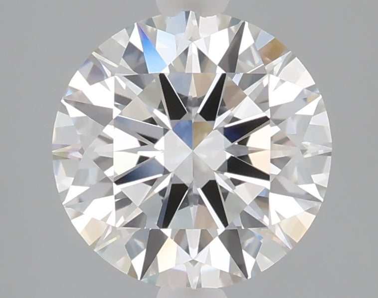 2.22 carat round lab grown diamond E color VVS2 clarity