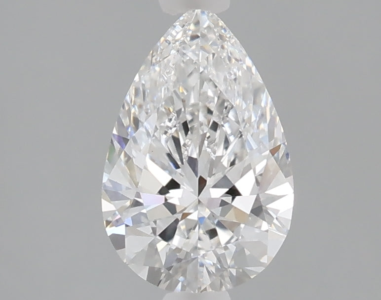 1.07 carat pear lab grown diamond D color VS1 clarity