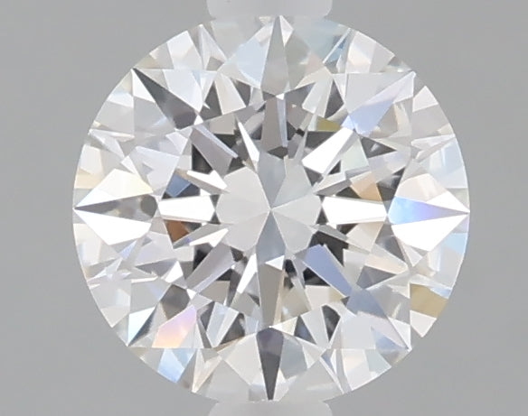 1.08 carat round lab grown diamond D color VVS2 clarity