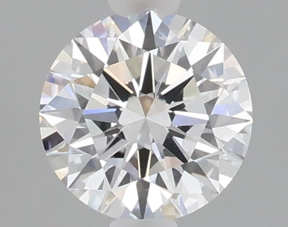 1.04 carat round lab grown diamond D color VVS2 clarity