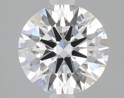 1.54 carat round lab grown diamond E color VVS2 clarity