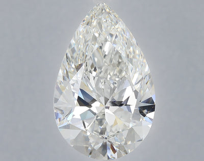 10.03 carat pear lab grown diamond F color VVS2 clarity