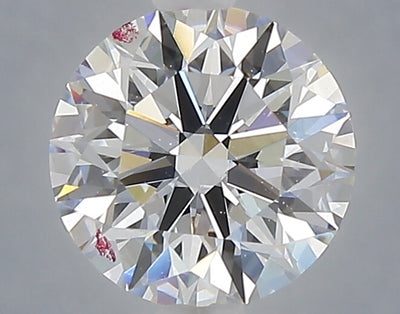 1.53 carat round lab grown diamond D color VVS2 clarity