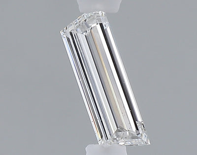 0.34 carat baguette lab grown diamond D color VS1 clarity