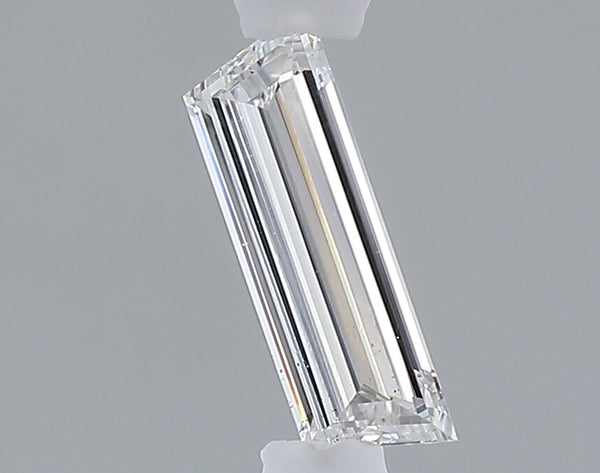 0.34 carat baguette lab grown diamond D color VS1 clarity