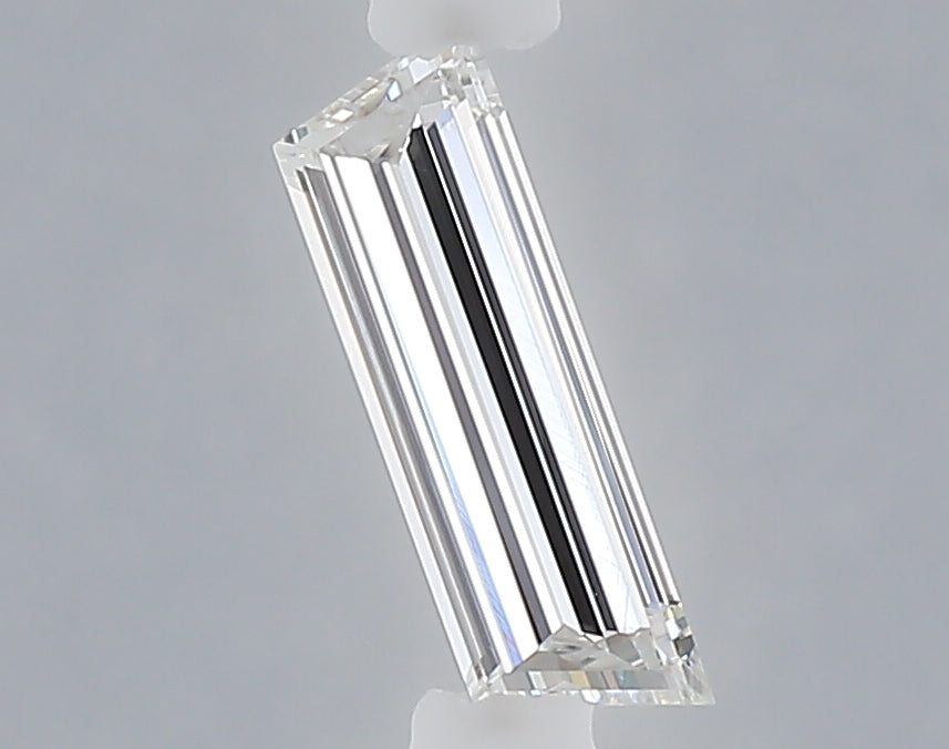 0.32 carat baguette lab grown diamond E color VS1 clarity