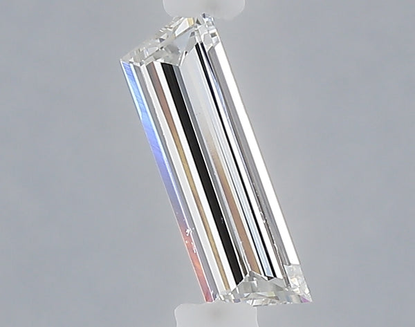 0.31 carat baguette lab grown diamond E color VVS2 clarity