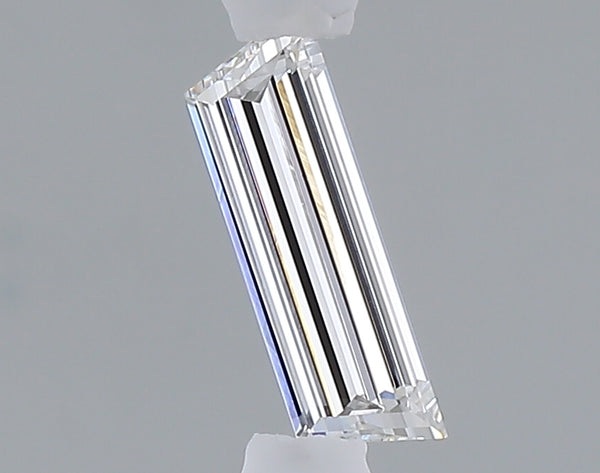 0.33 carat baguette lab grown diamond E color VVS2 clarity