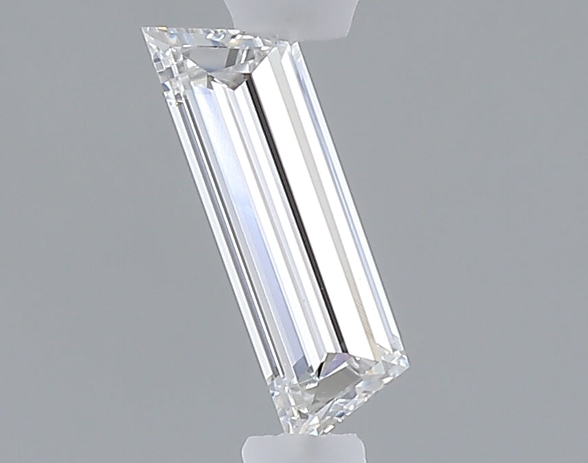 0.33 carat baguette lab grown diamond E color VS1 clarity