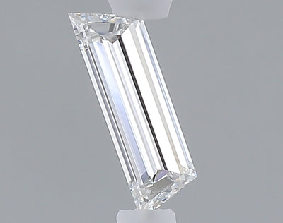 0.33 carat baguette lab grown diamond E color VS1 clarity