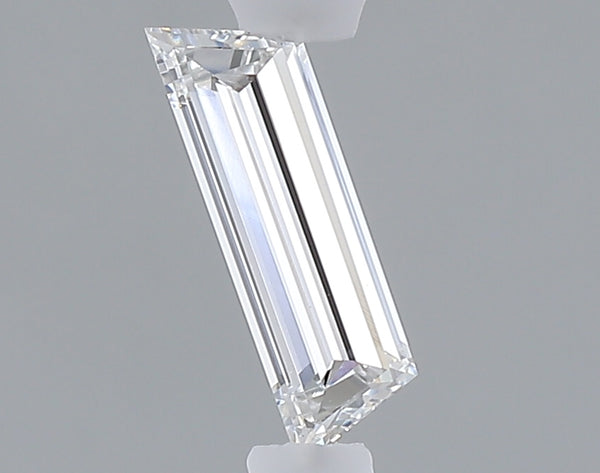 0.33 carat baguette lab grown diamond E color VS1 clarity