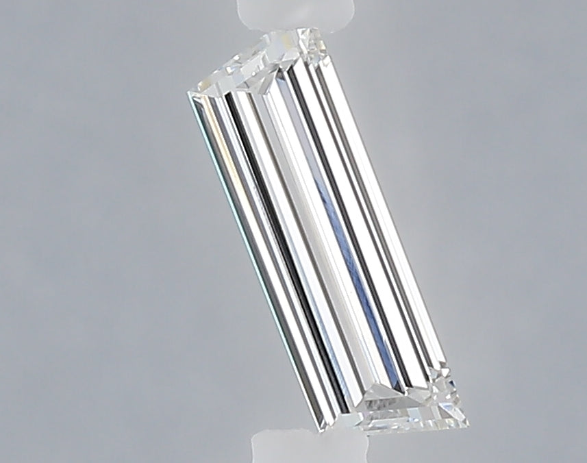 0.33 carat baguette lab grown diamond D color VS1 clarity