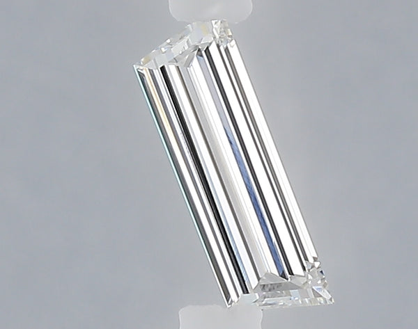 0.33 carat baguette lab grown diamond D color VS1 clarity