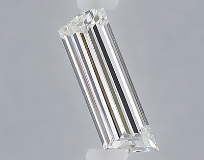 0.34 carat baguette lab grown diamond E color VVS2 clarity