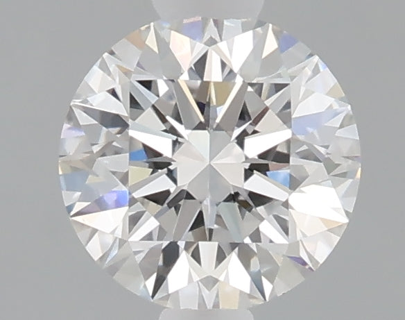 1.08 carat round lab grown diamond E color VVS2 clarity