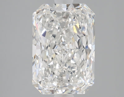 2.48 carat radiant lab grown diamond E color VS1 clarity