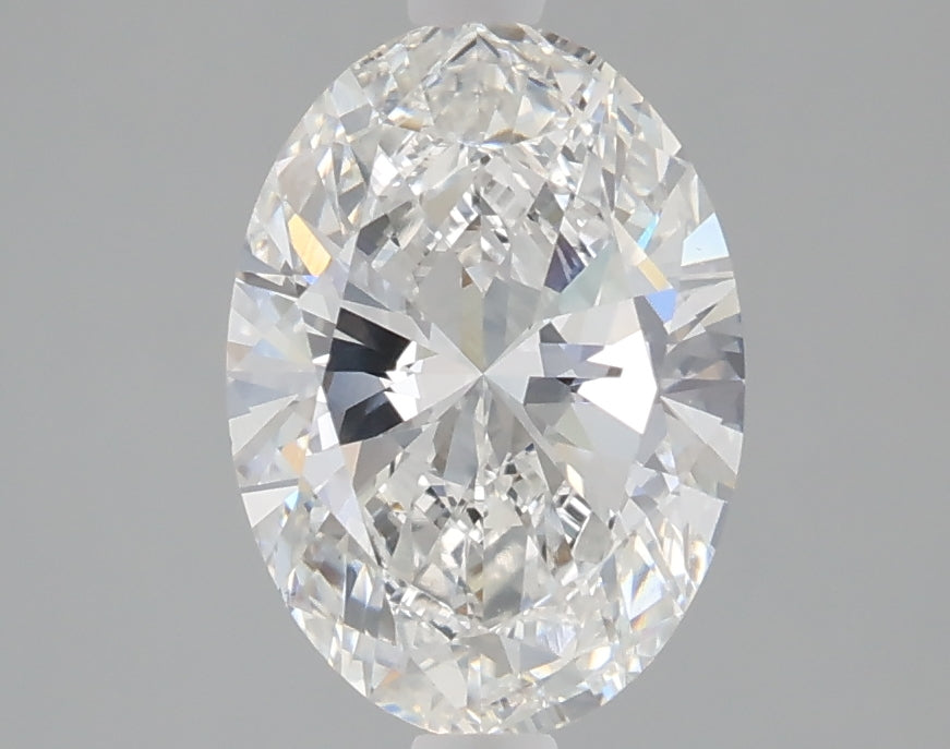 2.00 carat oval lab grown diamond F color VS1 clarity