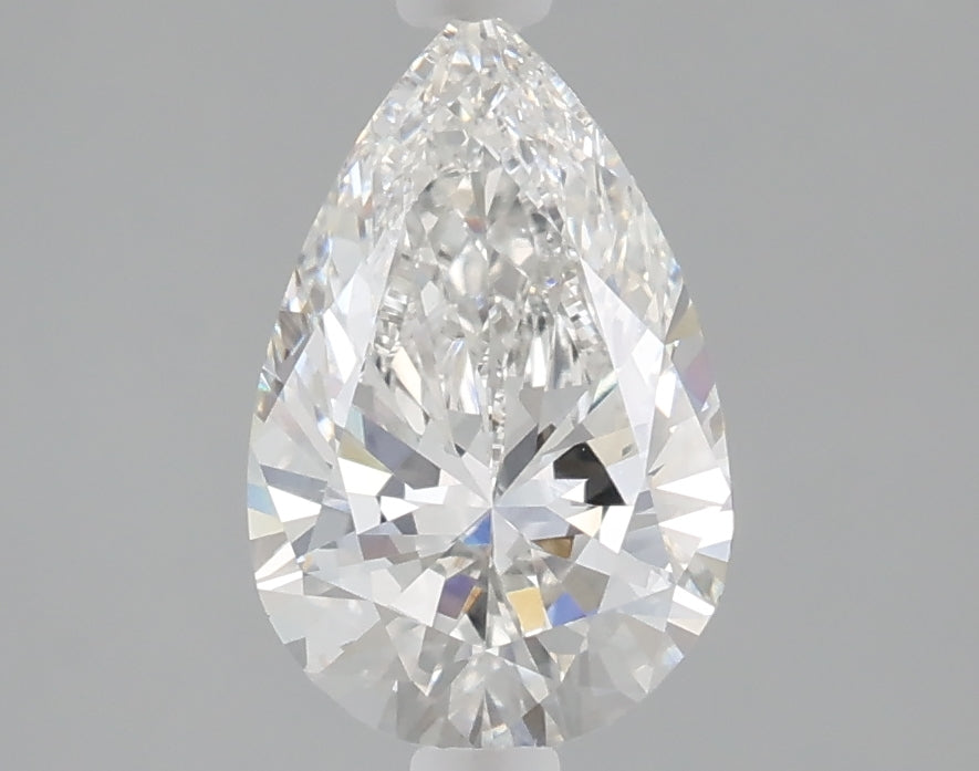 1.56 carat pear lab grown diamond E color VVS2 clarity