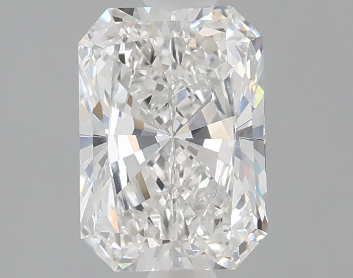 1.50 carat radiant lab grown diamond E color VVS2 clarity