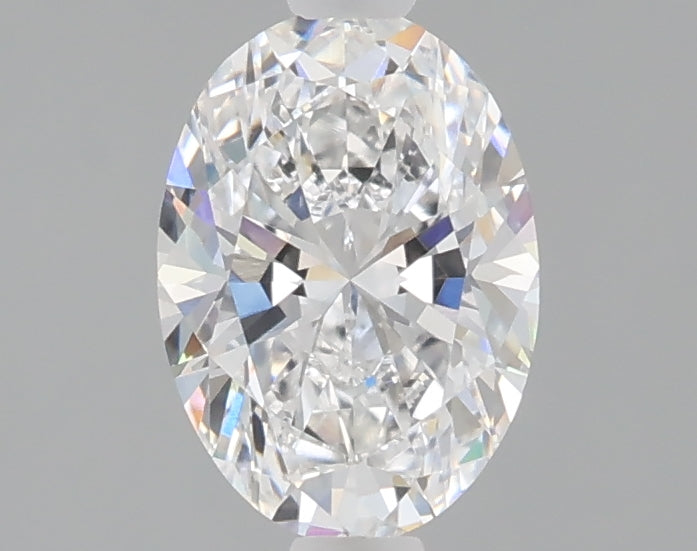 1.10 carat oval lab grown diamond D color VVS2 clarity