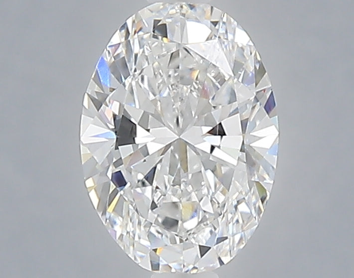 1.06 carat oval lab grown diamond D color VVS1 clarity