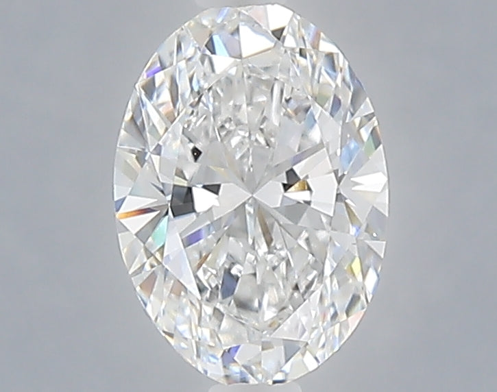 1.07 carat oval lab grown diamond E color VVS2 clarity