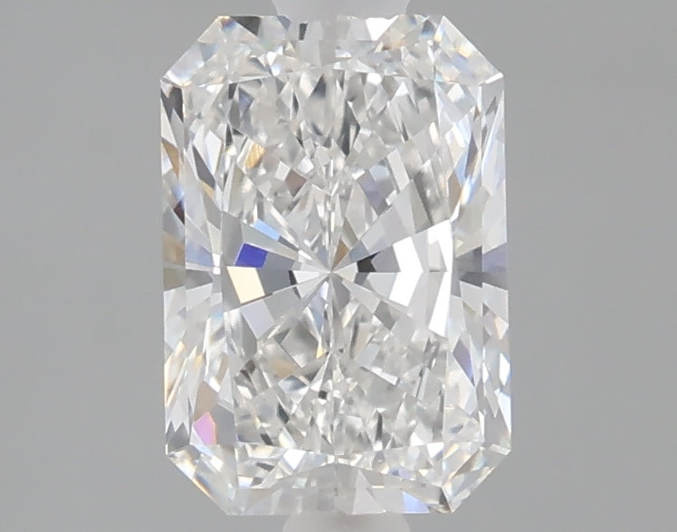 1.59 carat radiant lab grown diamond E color VVS2 clarity