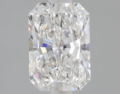 1.59 carat radiant lab grown diamond E color VVS2 clarity