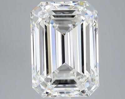 6.06 carat emerald lab grown diamond G color VVS2 clarity